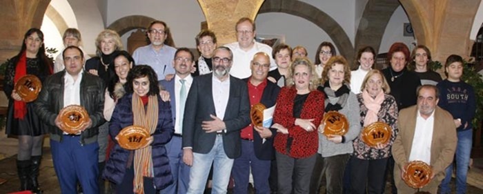 0 Foto de familia de los participantes en el VIII Encuentro Oretania de Poetas en Villanueva de los Infantes