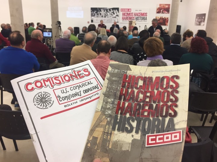 161128 encuentro sindical Puertollano 40 años ccoo