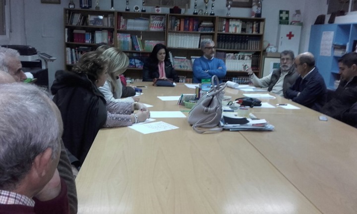 Un momento durantela celebración de la reunión