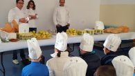 Alumnos del colegio Miguel de Cervantes de Almagro participan en la celebración del Día del Gusto y del Producto