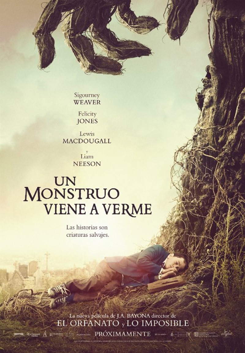 cartel un monstruo viene a verme