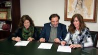 Las alcaldesas de Carrión y Torralba firman el contrato de explotación de la EDAR, adjudicado a Seys Medioambiente