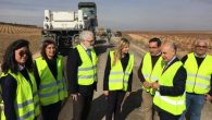 Las mejoras del Gobierno regional en la carretera entre Pedro Muñoz y la provincia de Toledo avanzan según el plan de obra