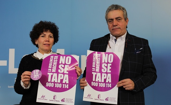 Carmen Pimienta y Jose Crespo - campaña violencia genero hosteleria 1