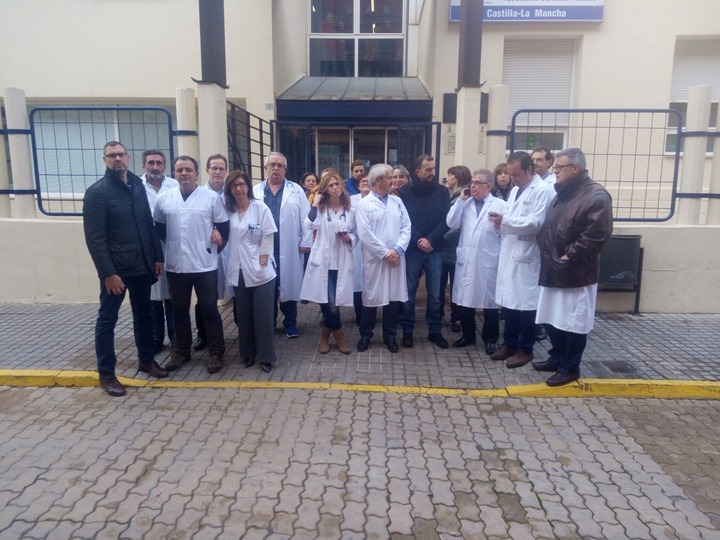 Concentraci&oacute;n centro de salud Socu&eacute;llamos