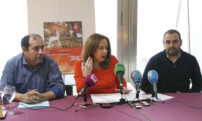 José Antonio García, Jacinta Monroy y Jesús Ruiz, esta mañana