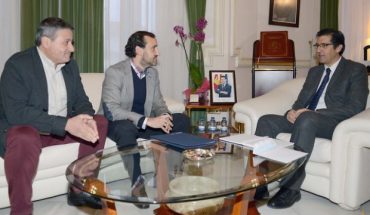 El presidente de la Diputación recibe a los directivos del Colegio de Secretarios, Interventores y Tesoreros de Administración Local de Ciudad Real