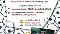 El tradicional Belén del Alfar Arias de Puertollano podrá visitarse a partir de mañana 23 de diciembre