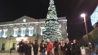 Inaugurada la iluminación de Navidad en el Centro comercial abierto en Alcázar de San Juan