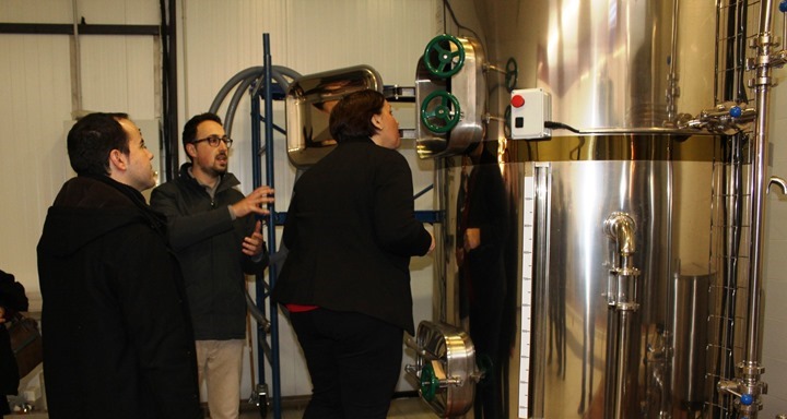 Carmen Olmedo visita cerveza La Maldita 3