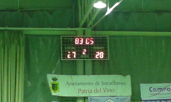 Marcador pabellon