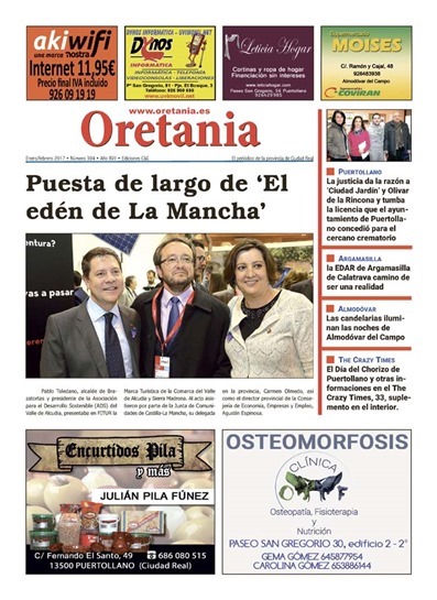 Portada de Oretania 304