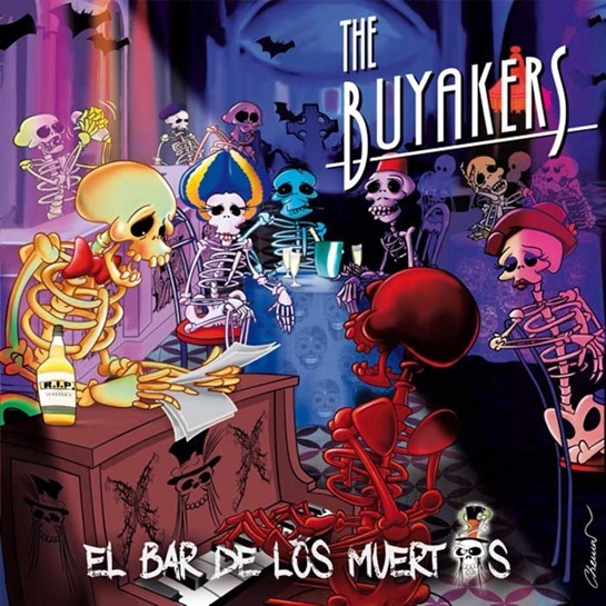 caratula del nuevo disco de The  Buyakers