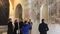 Continúan las obras de restauración de la ermita del Cristo de Bolaños