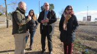 El alcalde de Manzanares visita los trabajos de limpieza y reforestación en las zonas de la Cañada Real Soriana y Cañada Real de Cuenca