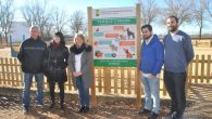 Inmaculada Jiménez presenta el primer parque canino de Tomelloso