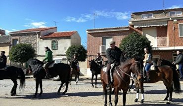 Los vecinos de Aldea del Rey esperaron al fin de semana para festejar como se merece a san Antón