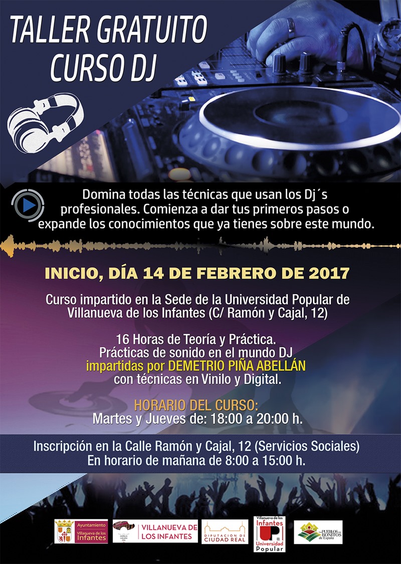 CARTEL CURSO DJ