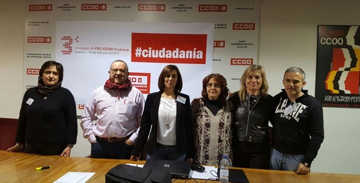 Ejecutiva Provincial 3º Congreso FSC CCOO Cuenca