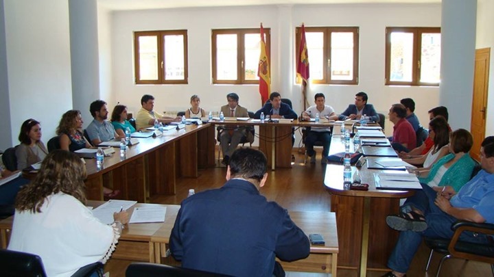IMAGEN DE ARCHIVO DE UN PLENO MUNICIPAL DE BOLAÑOS
