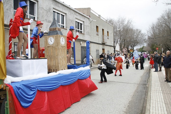 Imagen de archivo de un desfile de Carnaval en Argamasilla de Calatrava