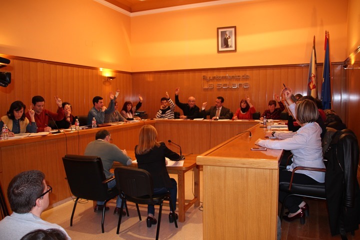 Pleno ordinario mano alzada