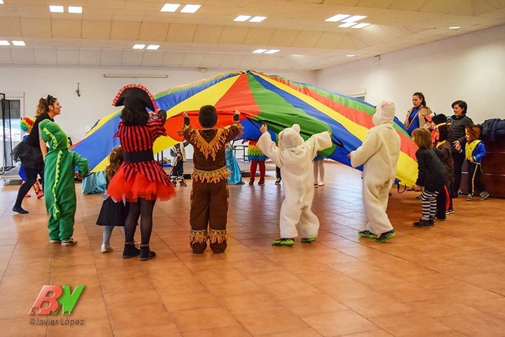 Un momento de la cita para niños del pasado lunes