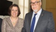 La consejera de Economía, Empresas y Empleo se reúne con el alcalde de Manzanares