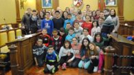 Recepción a alumnos de Belfast de intercambio con el colegio público Lucero de Valdepeñas
