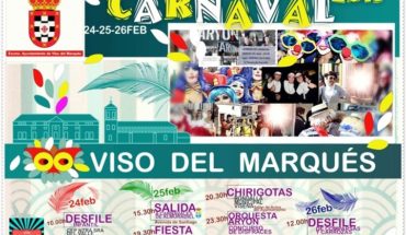 Viso del Marqués se prepara para llenar sus calles de máscaras y disfraces en tres intensos días de Carnaval