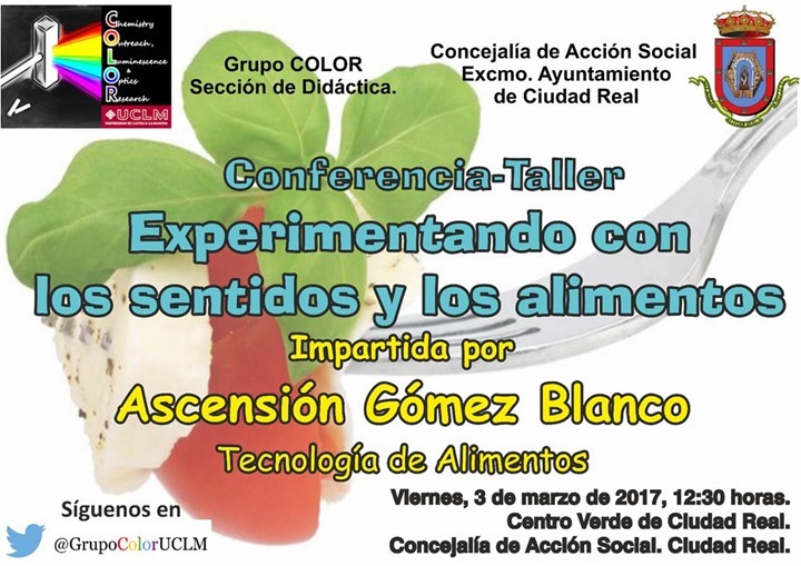 CONFERENCIA EXPERIMENTO SENTIDOS ALIMENTOS