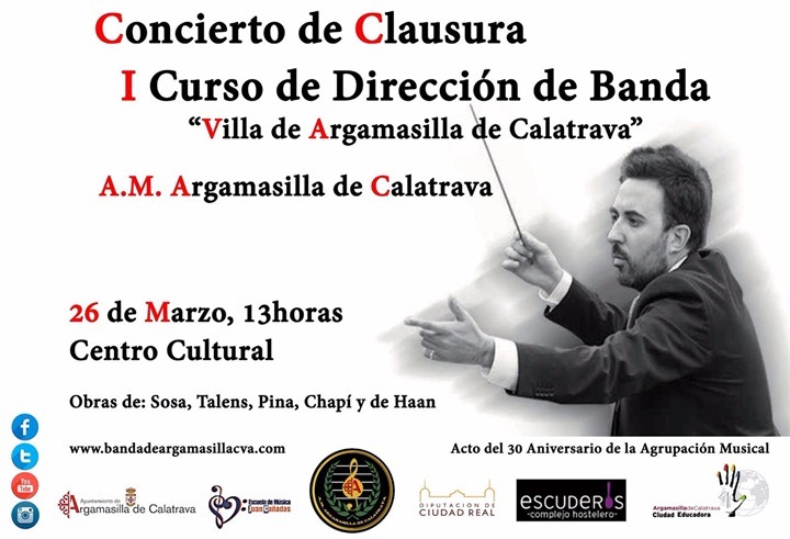 El curso se clausurará el domingo con un concierto en el Centro Cultural