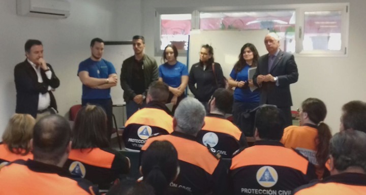 Francisco Perez - inauguracion curso Proteccion Civil