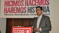 Caballero reconoce la capacidad de CCOO para resolver conflictos y su solvencia como organización sindical