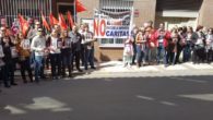 CCOO, trabajadoras y familias se concentran contra el cierre de la guardería de Cáritas Interparroquial en Puertollano