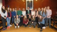 El ayuntamiento de Manzanares ofrece una recepción l  alumnado polaco de intercambio en el municipio