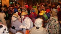 La concentración de máscaras callejeras lleno de animación el lunes de carnaval en Miguelturra
