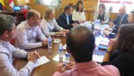 La consejera de Economía, Empresas y Empleo mantiene una reunión de trabajo con el equipo de la Delegación provincial en Cuenca