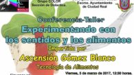 Los mayores de Ciudad Real podrán experimentar este viernes con los sentidos y los alimentos con una conferencia  organizado por el ayuntamiento