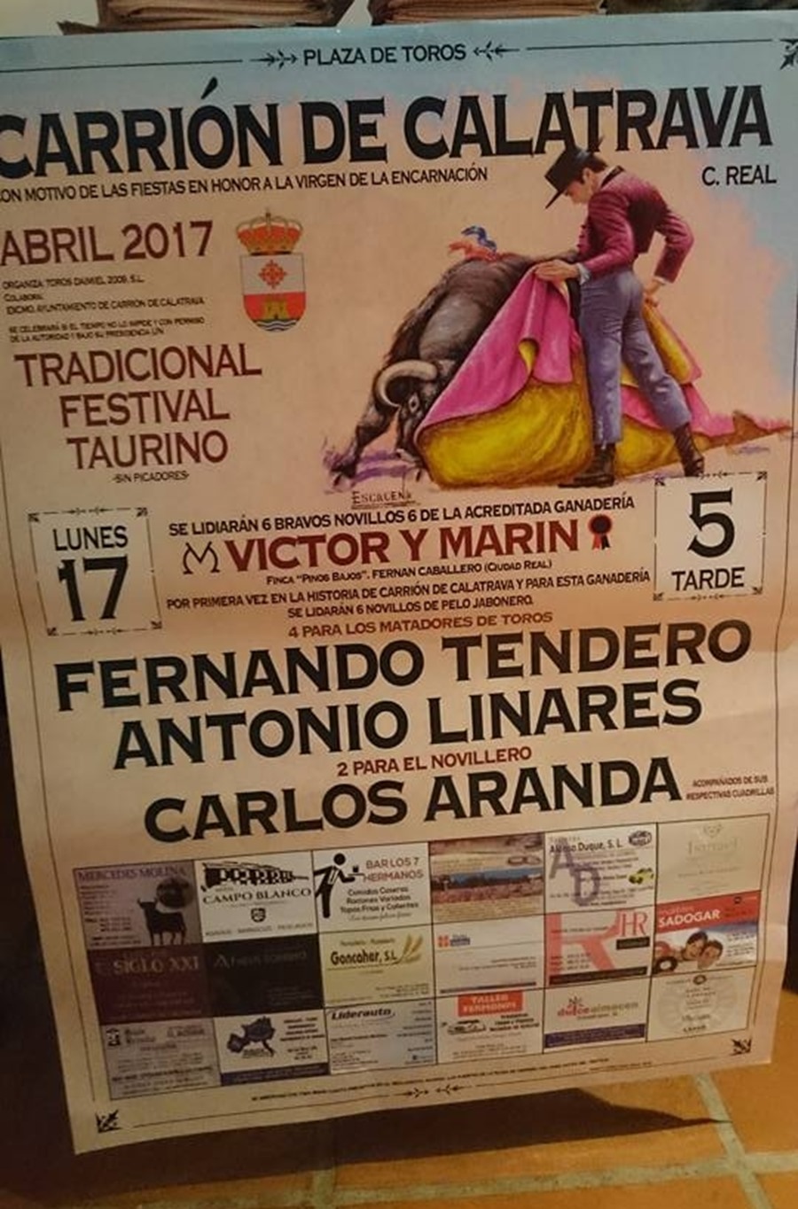 cartel taurino 1