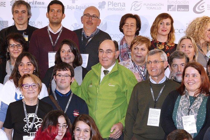 MADRID. 3-2-16. ENTREGA PREMIOS IBERDROLA A LA SOLIDARIDAD. FOTO: JOSE RAMON LADRA.