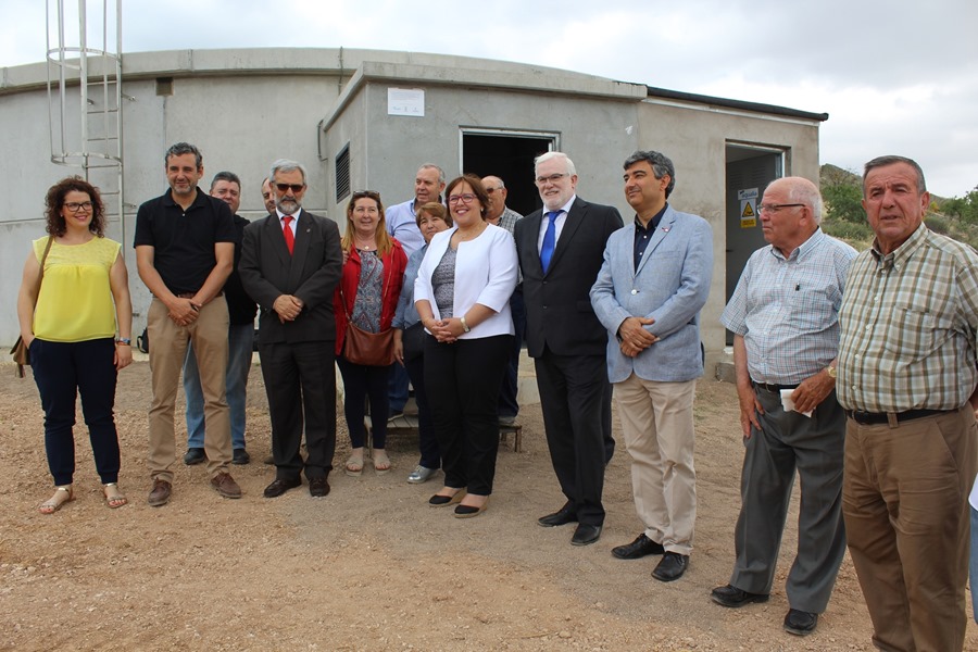 Carmen Olmedo - inauguracion obras abastecimiento agua Aldea del Rey 1
