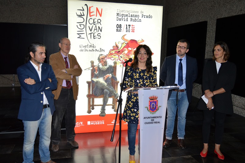 ZAMORA INAUGURA MIGUEL EN CERVANTES 2