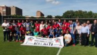 El director general de Juventud y Deportes asiste al partido de fútbol que da visibilidad al ELA y a la Esclerosis múltiple