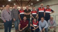 El secretario general de CCOO CLM inicia en una empresa de Alovera (Guadalajara)una primera ronda de visitas a empresas de la región