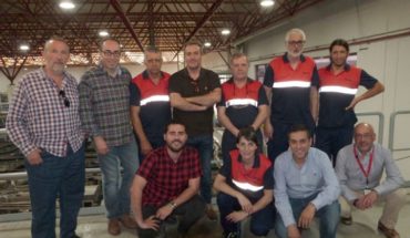 El secretario general de CCOO CLM inicia en una empresa de Alovera (Guadalajara)una primera ronda de visitas a empresas de la región