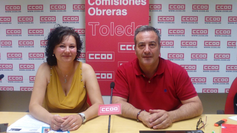 170605 margarita mena y angel leon ccoo industria