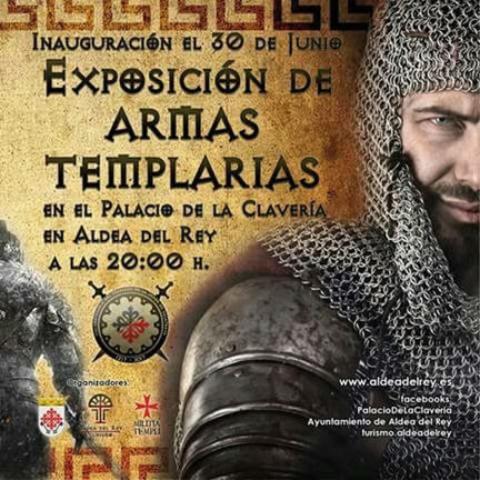 Imagen promocional de la exposición de armas medievales