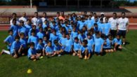 Primer día en el campus de fútbol Rubén Sobrino en Daimiel