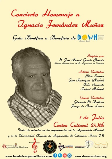 0 Cartel del Concierto Homenaje a Ignacio Fernández Muñoz